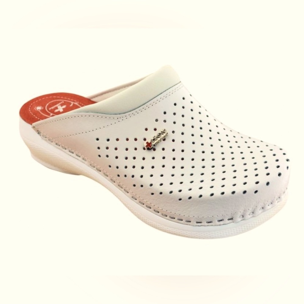 LEON Leather Mule Clogs